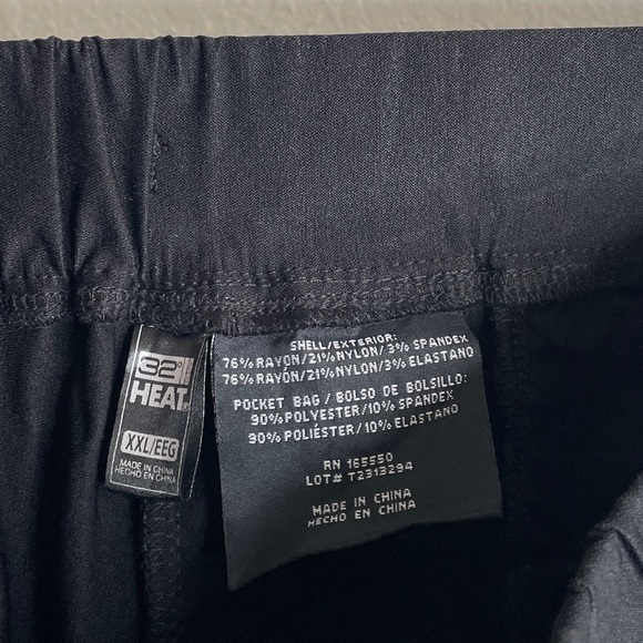 NWT 32 Degrees Black Pull On Stretchy Pants Size XXL - Picture 8 of 8